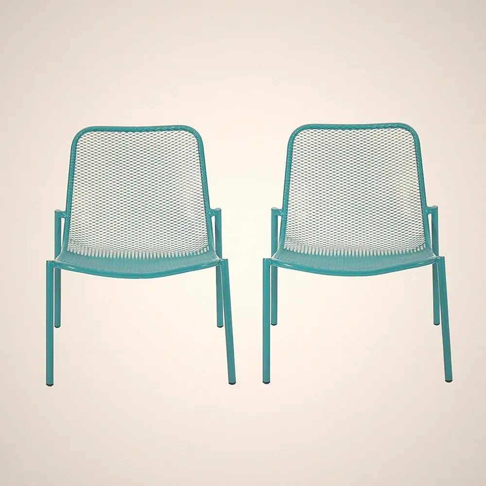 Christopher Knight Home Bucknell Outdoor Modern Dining Chair (Set of 2), Matte T