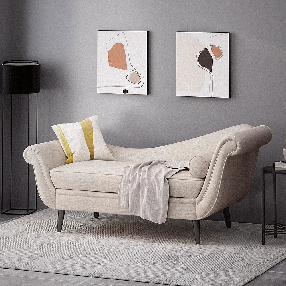 Christopher Knight Home - Calvert Upholstered Chaise Lounge