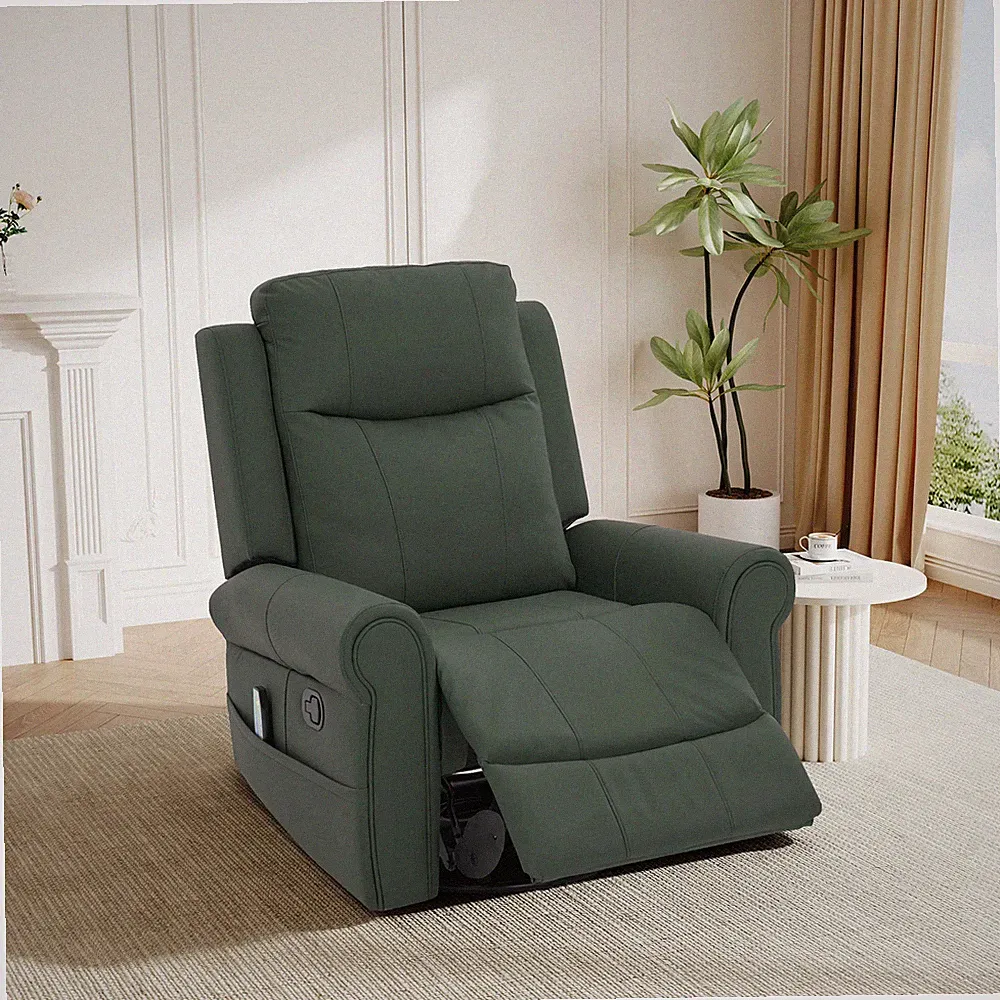 Christopher Knight Home - Nursery Recliner Modern PU Swivel Rocker Recliner...