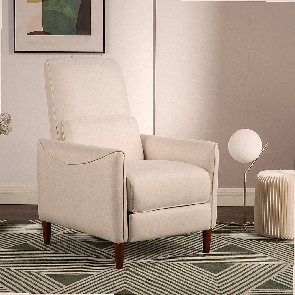 Christopher Knight Home Upholstered Push Recliner Chair