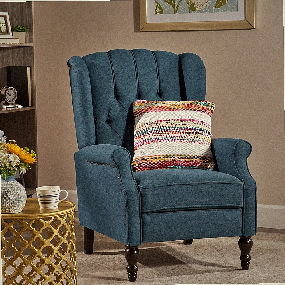 Christopher Knight Home Walter Button-tufted Reclining Club Chair