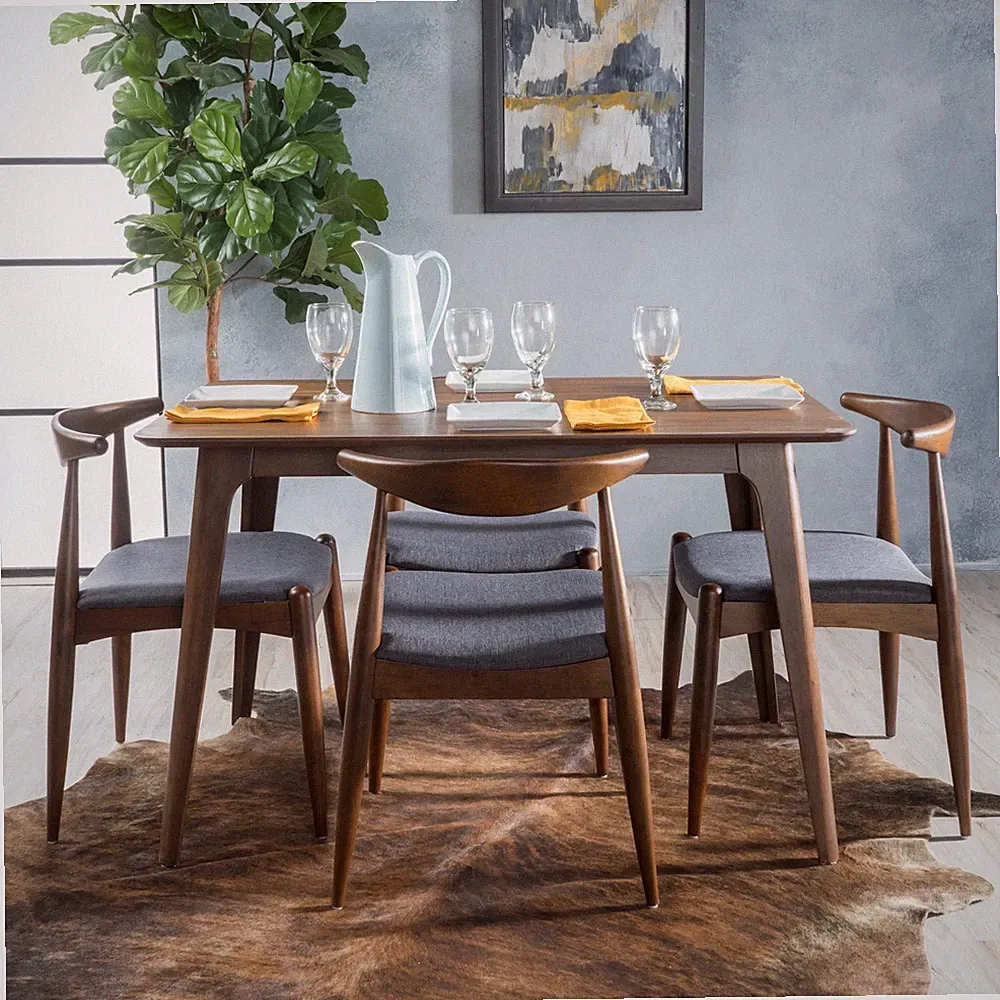 Francie Mid-century 5-piece Dining Set by Christopher Knight Home